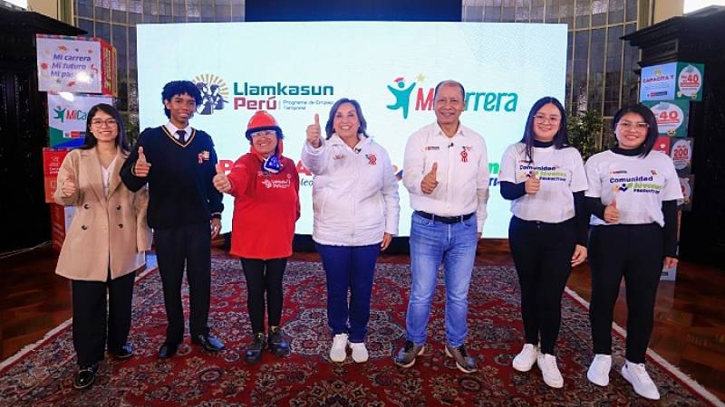 dina boluarte presidencia pcm Llamkasun 