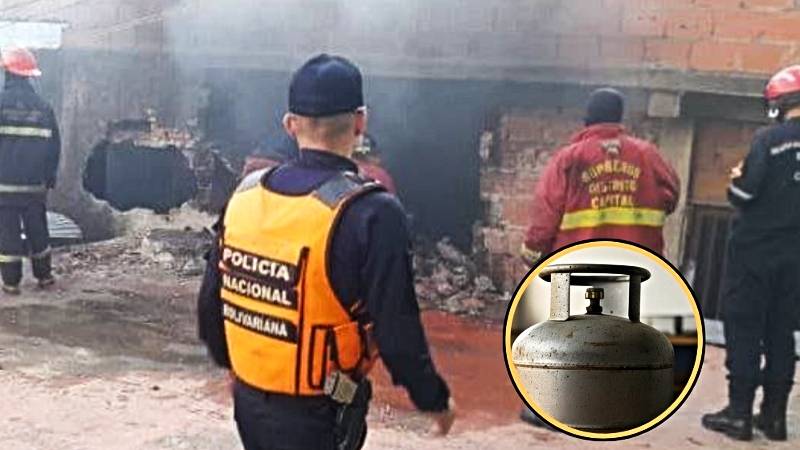 balón de gas venezuela explosión muertos niños