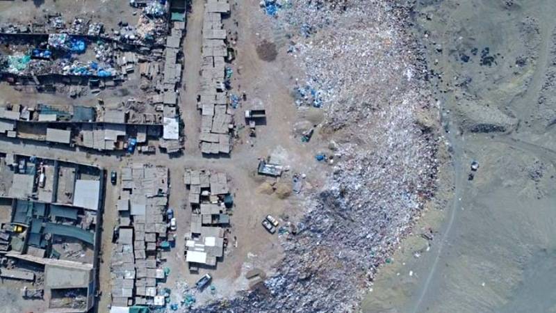 lima huaycos botadero basura la molina