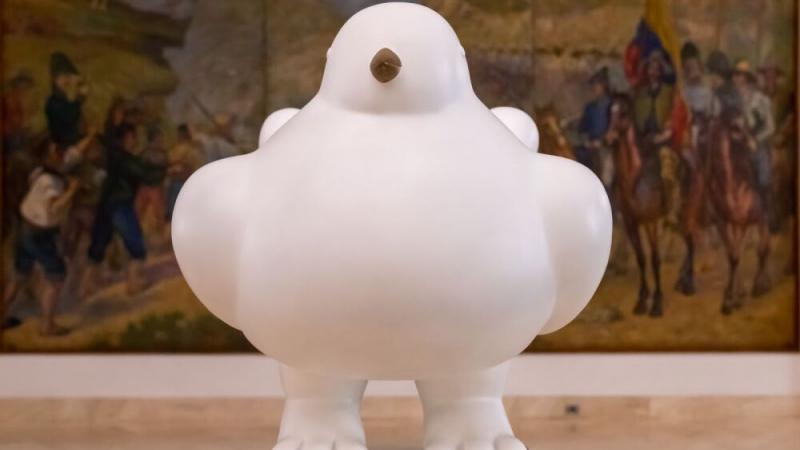 Fernando Botero "La paloma de la paz" Colombia 