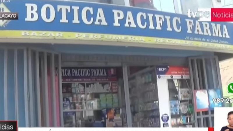 robo en botica de chaclacayo