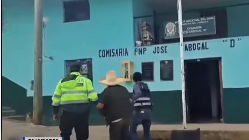 Abuelos  violadores en comisara de San  Marcos   