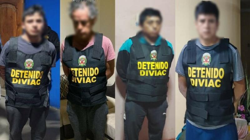 Cajamarca banda criminal Los rápidos y furiosos de Santa Apolonia hurto robo 