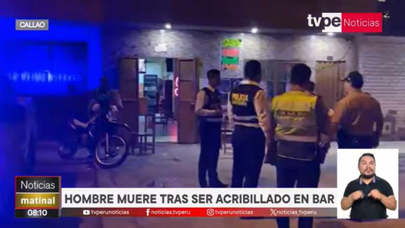 Callao asesinato  bar