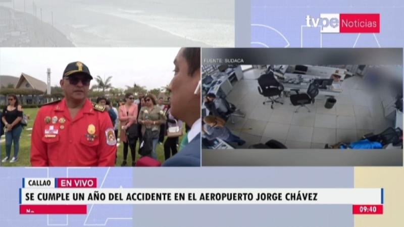 Callao Jorge Chávez Bomberos Accidente en aeropuerto Corpac MTC
