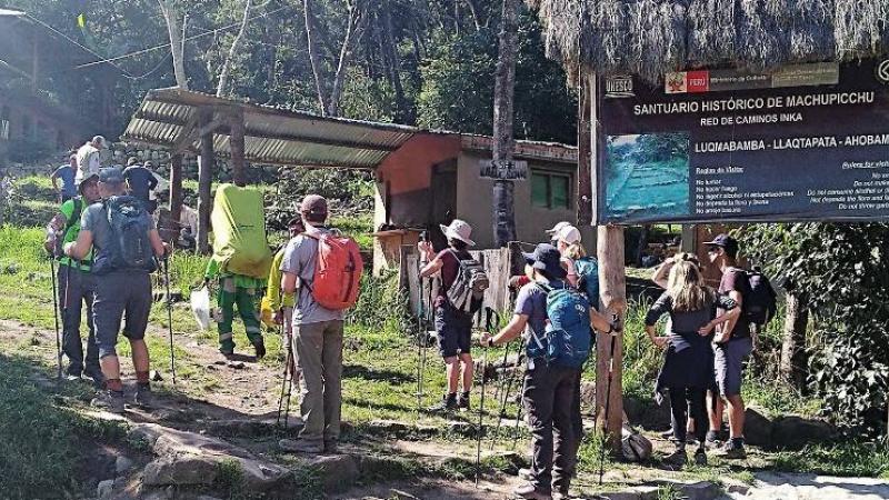 camino inca a machu picchu