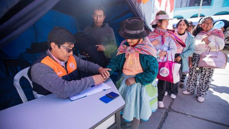 campaña en Huancavelica