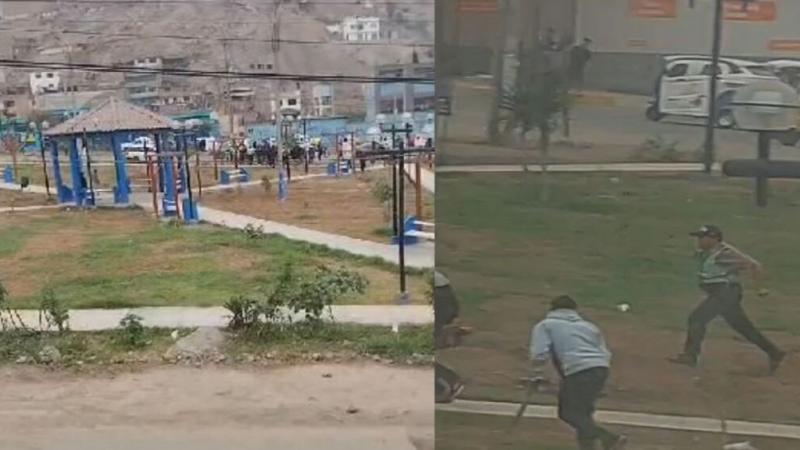 Carabayllo Colegios balacera bandas construcción civil enfrentamiento