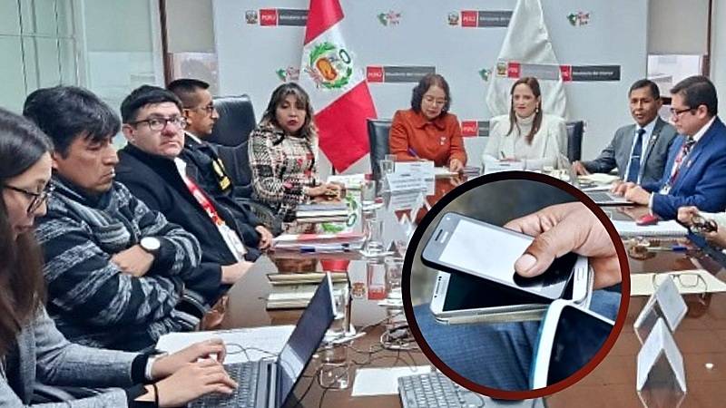Mininter criminalidad bloqueo de celulares