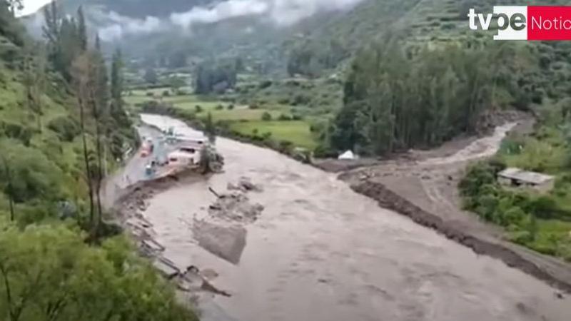 Lluvias en Chalhuanca 