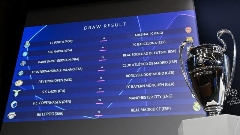 SORTEO DE LA CHAMPIONS LEAGUE