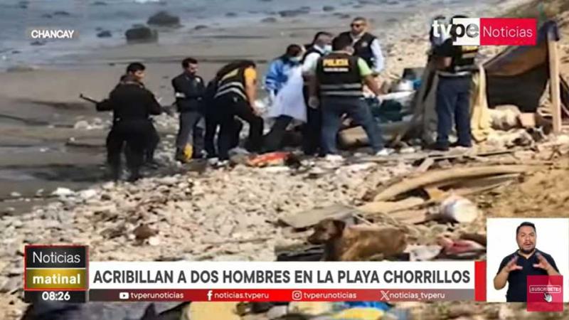 Chancay: hallan los cadáveres de dos hombres en playa Chorrillos