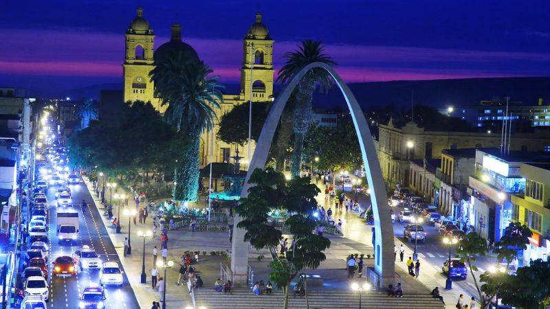 chilenos en tacna