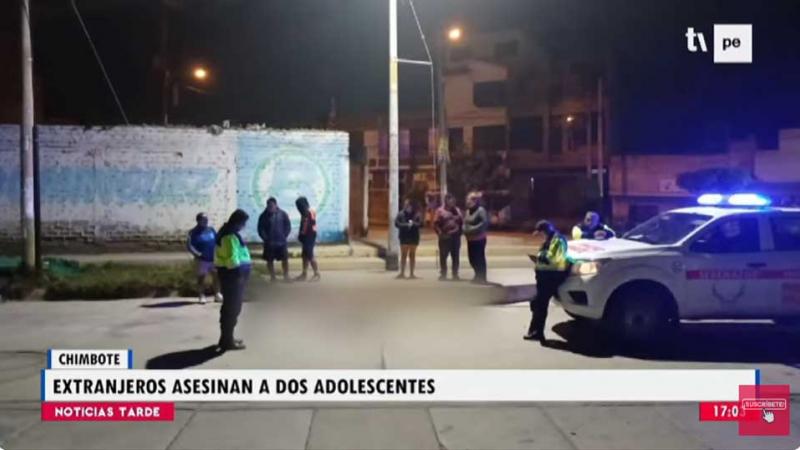 Chimbote adolescentes  asesinados  puñaladas