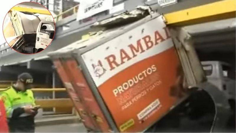 Choque en puente de avenida Brasil en Pueblo Libre