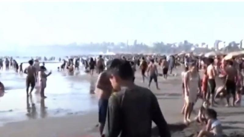 Semana Santa: familias visitaron la playa Agua Dulce de Chorrillos