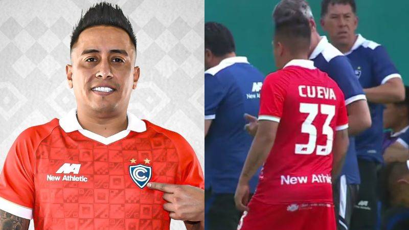 Christian Cueva debutó con Cienciano