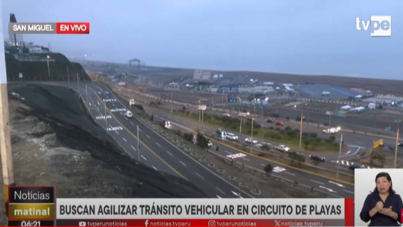 Puente vehicular bajada Bertolotto Chorrillos Callao