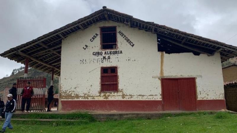 Buscan convertir casa de Ciro Alegr a en Patrimonio Cultural del