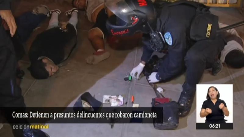 comas_policia_detuvo_a_cuatro_delincuentes_que_habian_robado_una_camioneta