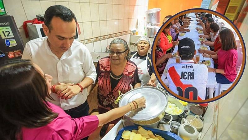 comedores populares comas presidente Jerí