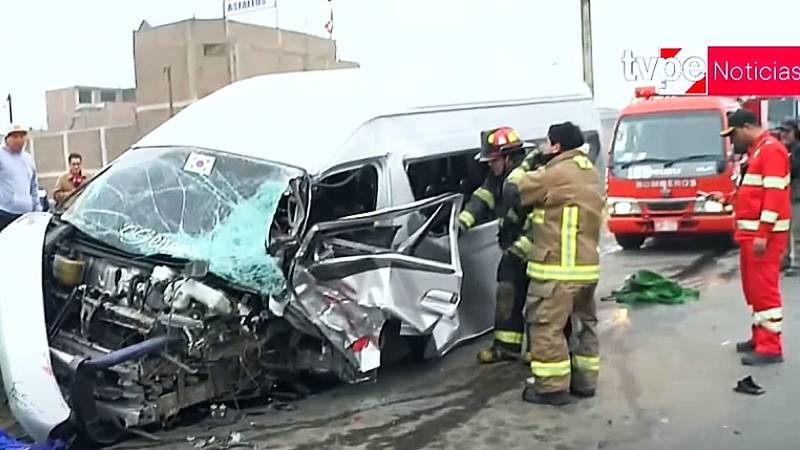chosica combi tráiler accidente ramiro prialé