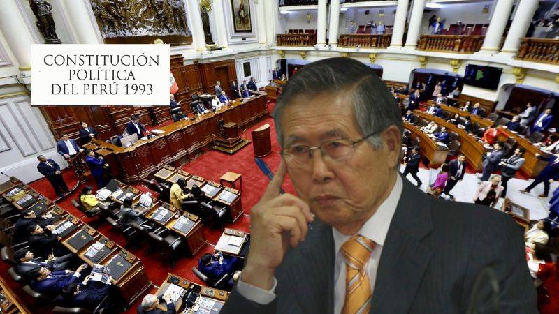 Congreso aprueba restitución de la firma de Alberto Fujimori en la Constitución de 1993 tras segunda votación