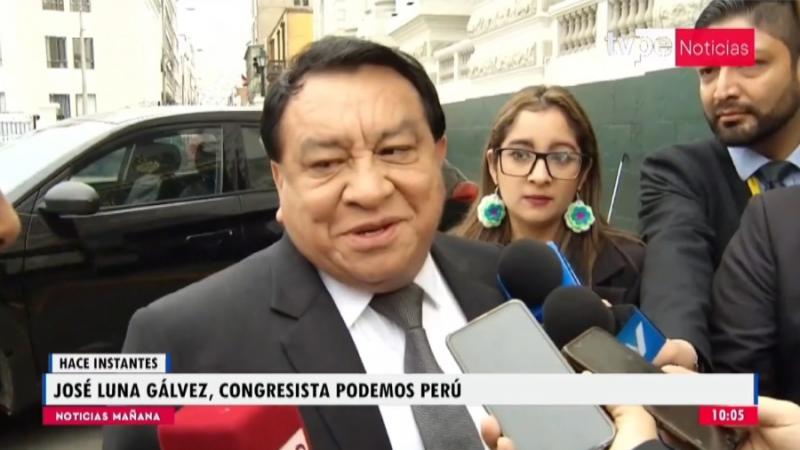 Congreso José Luna Digna Calle Podemos Perú