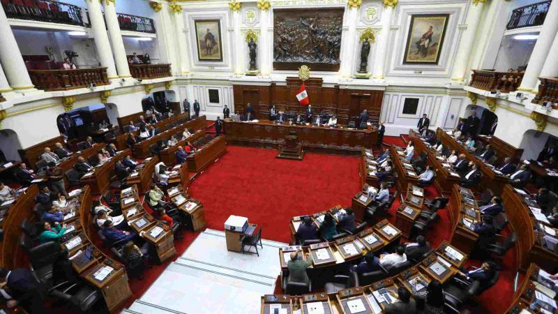 CongresoPleno del Congreso Comisión de Ética Heidy Juárez Juan Carlos Lizarzaburu presidente del Congreso Alejandro Soto