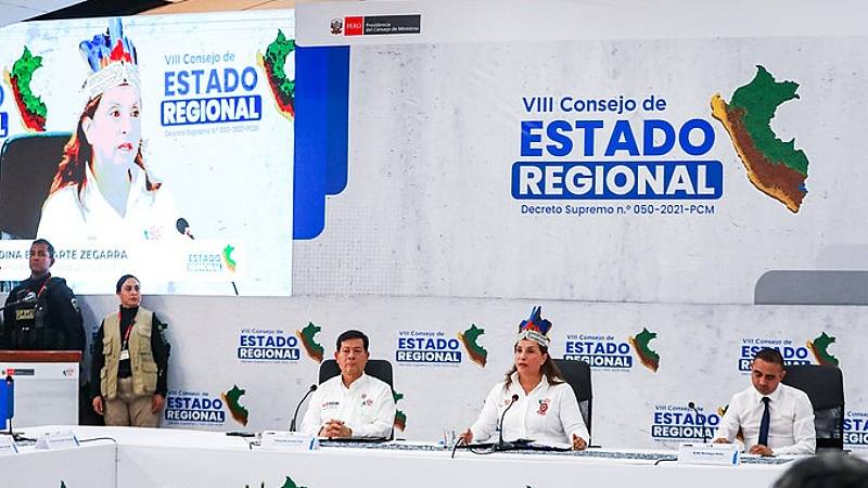 consejo regional pcm presidenta dina boluarte loreto