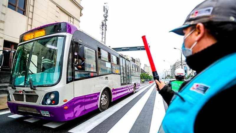 corredor morado