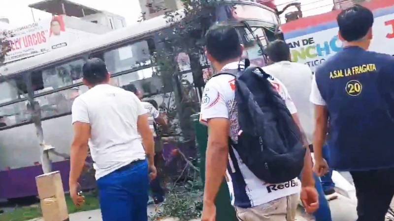 corredor morado accidente