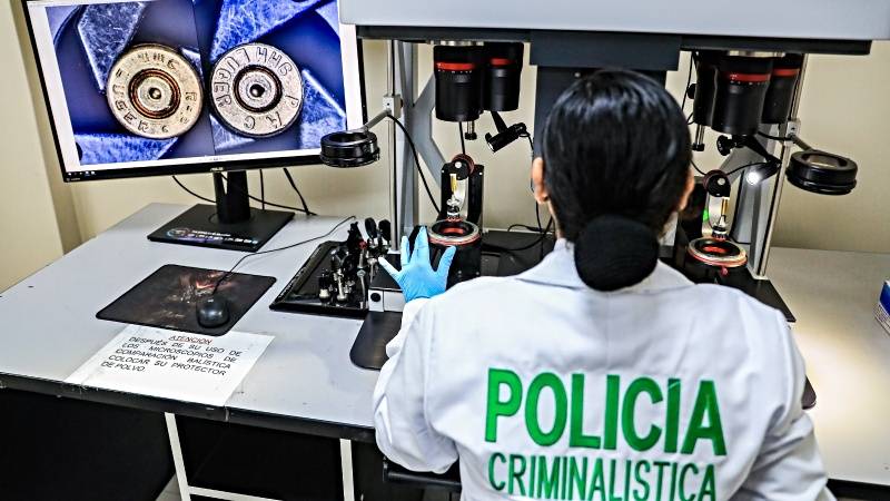 criminalística pnp mininter extorsiones estado de emergencia