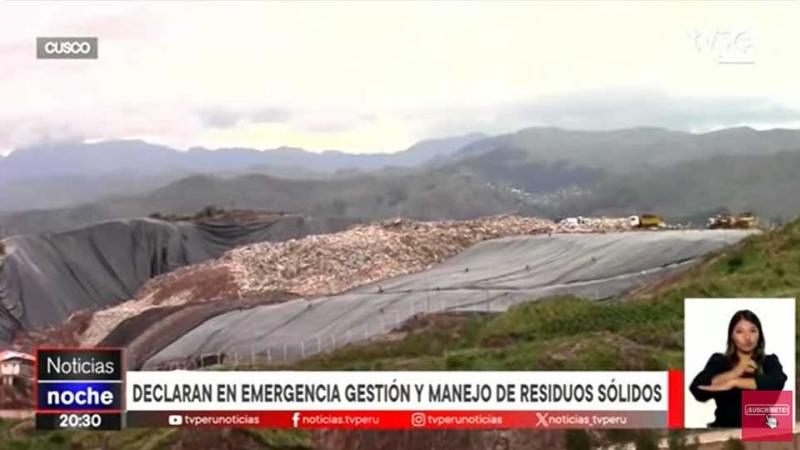 Minam Cusco emergencia 