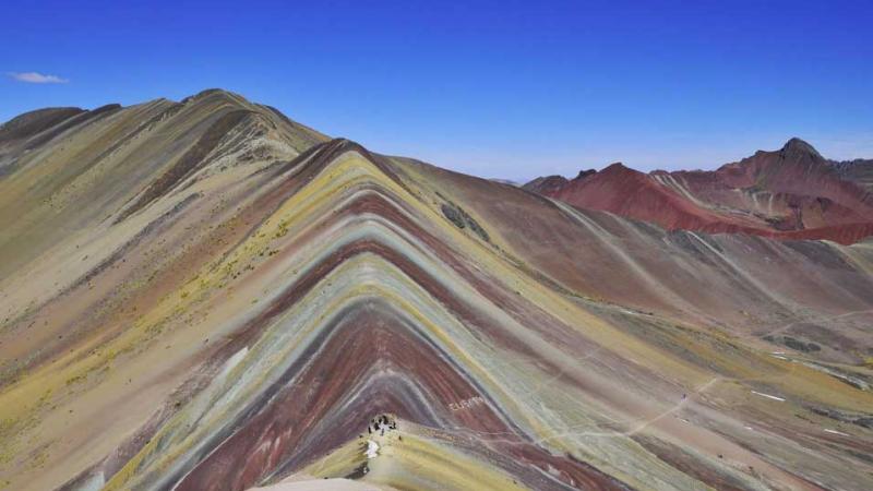 Cusco ingreso visitantes montaña de ‘Siete Colores’