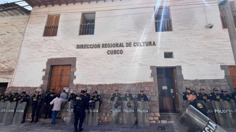 Fiscalía  Dirección de Cultura de Cusco  Machu Picchu