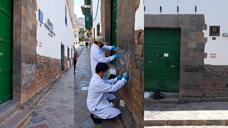 Cusco Ministerio de Cultura Spray