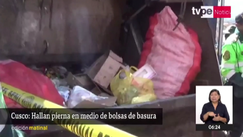 cusco_trabajadores_de_limpieza_hallan_pierna_y_restos_humanos_entre_bolsas_de_basura