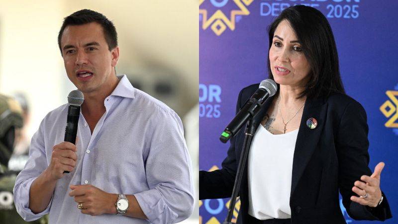 Daniel Noboa y Luisa González avanzan a la segunda vuelta en Ecuador tras un cierre electoral de gran incertidumbre