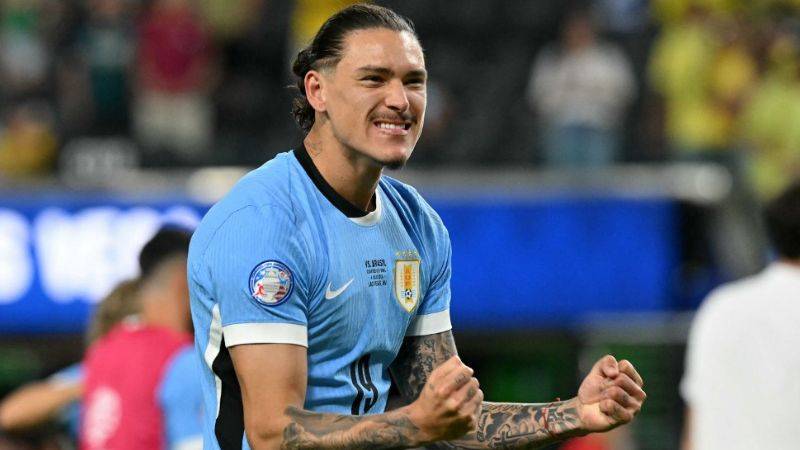 Delantero Darwin Núñez queda habilitado para partido contra Perú vs Uruguay