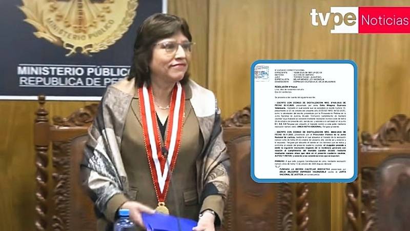 PJ Delia Espinoza fiscal de la nación junta nacional de justicia poder 