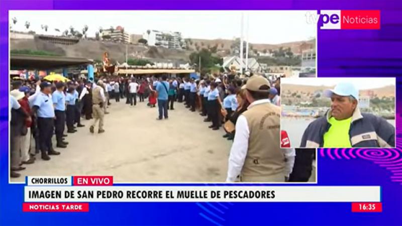 “Estuve perdido 20 días en el mar”, afirmó un pescador artesanal en el Día de San Pedro