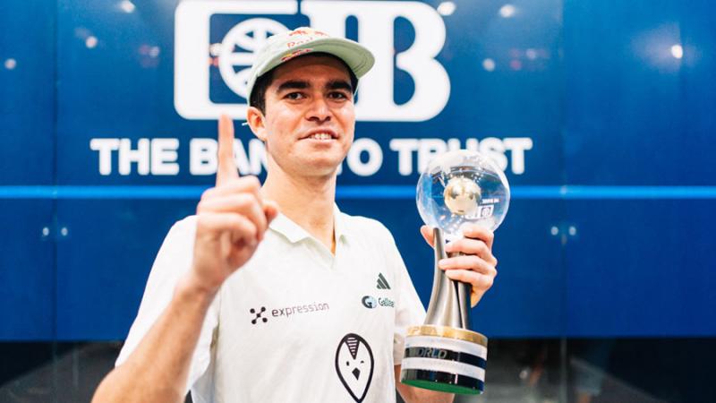 ¡Orgullo peruano! Diego Elías campeón mundial de squash