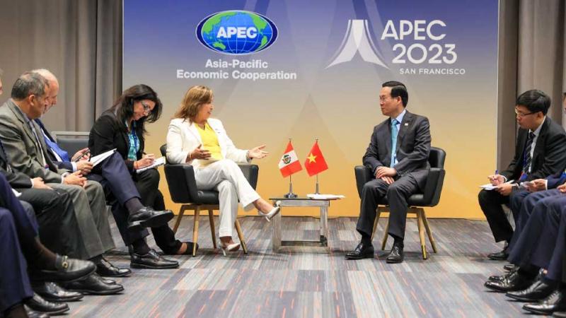 Cumbre APEC presidenta Dina Boluarte  reuniones Vietnam  Filipinas 