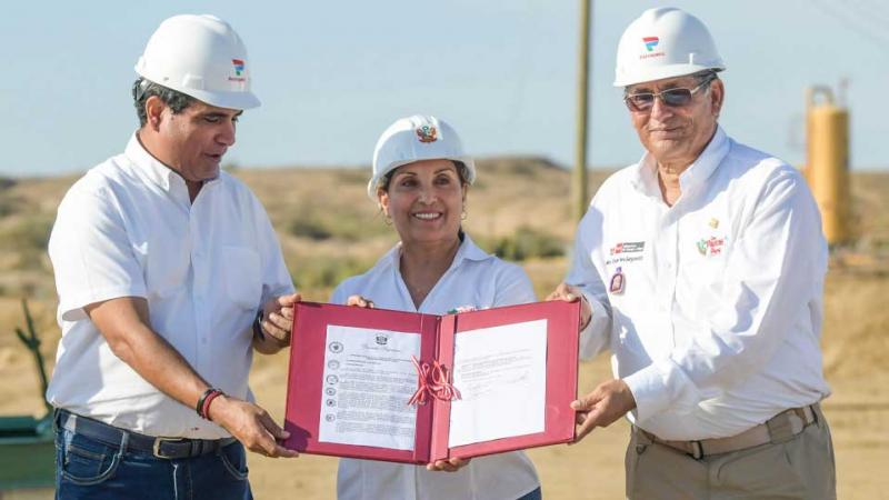 Presidenta Dina Boluarte  gobierno   explotación de recursos naturales