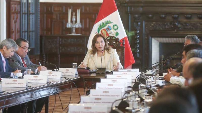 Presidenta Dina Boluarte alcaldes de La Libertad