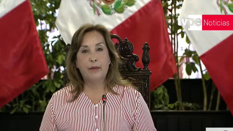 Dina Boluarte  presenta informe de gestión 