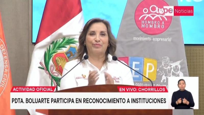 Dina Boluarte Fenómeno El Niño 