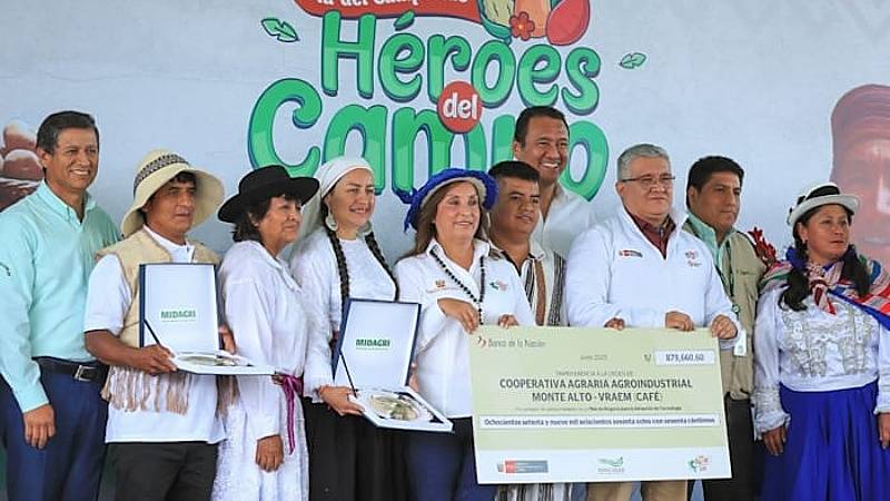 Dina Boluarte Presidencia Agricultura 