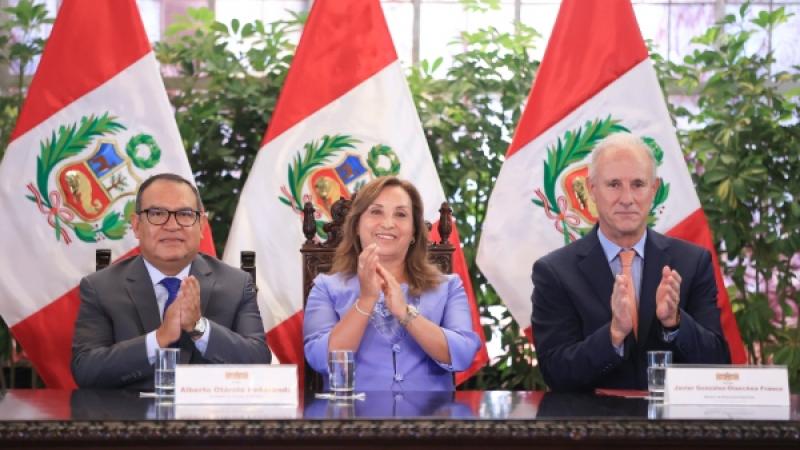 Dina Boluarte Presidencia Ejecutivo Cooperación Internacional Foro de Cooperantes Extraordinario